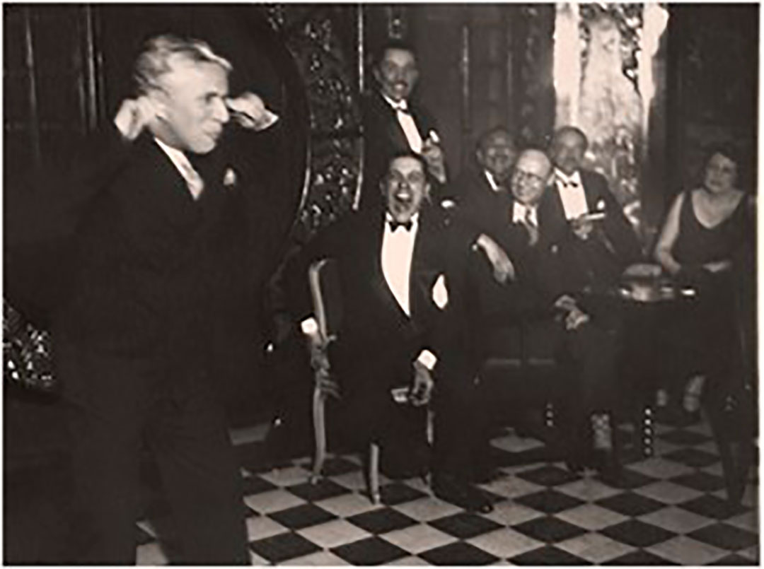 Chaplin und Gardel in Nizza